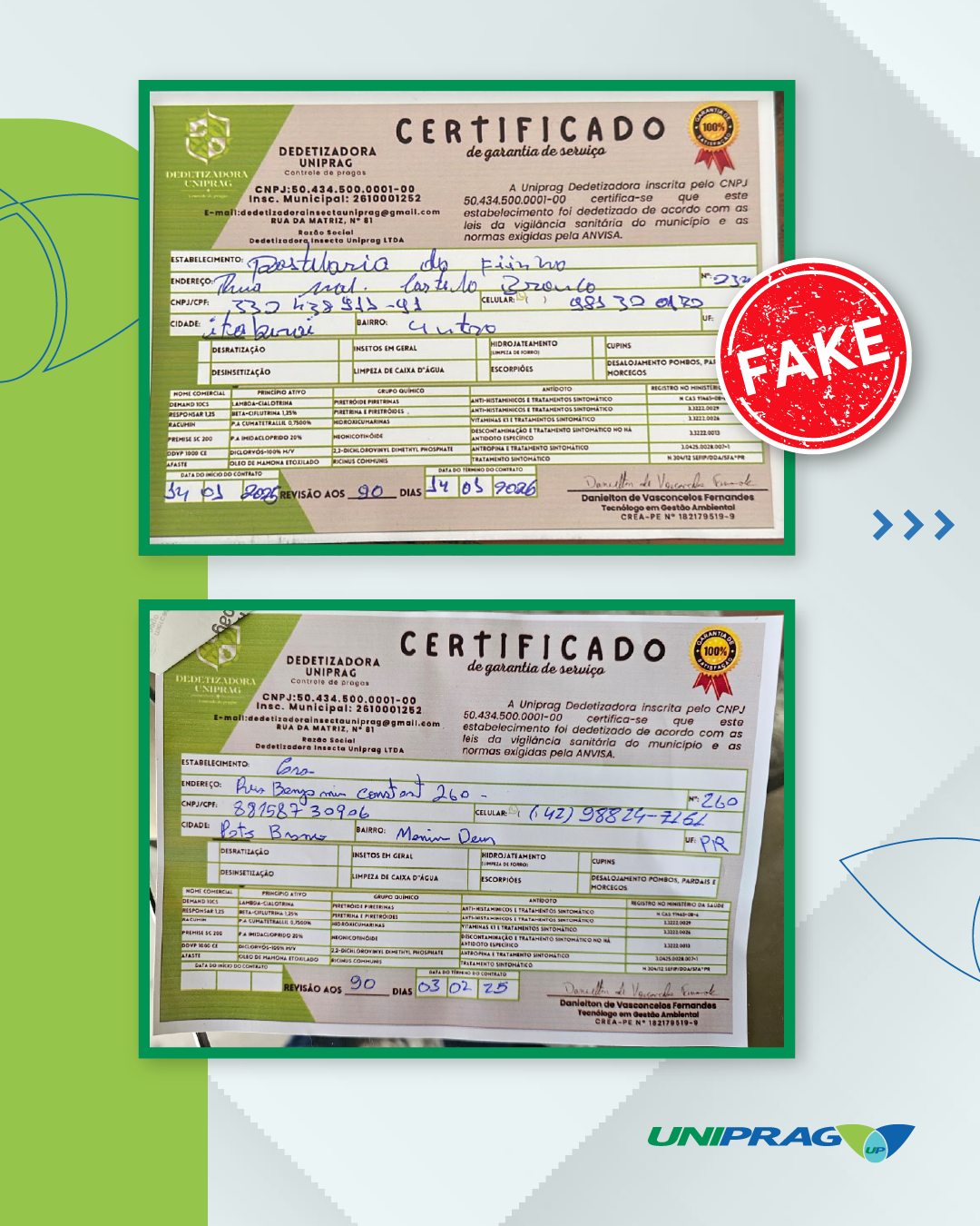 Cuidado Com o Golpe Do Litro - Joinville // Controle de Pragas SC