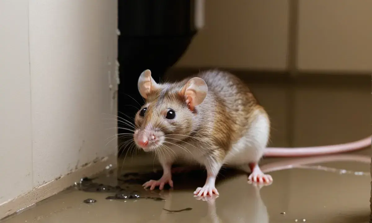 Ratos em forros e telhados: sinais de infestação ativa